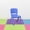 Blue, variant on Emma + Oliver 10 Pack Nat Plastic Stackable School Chair with 12" Seat Height - Preschool Seating