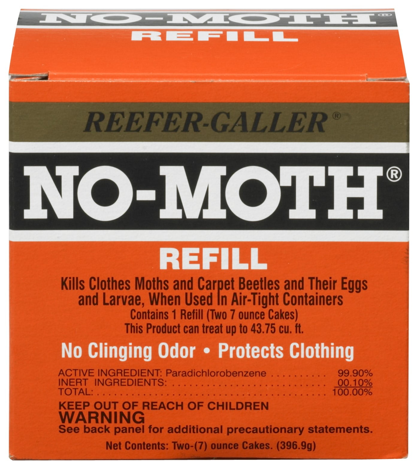 No-Moth Closet Hanger & Odor Remover 1002 6pk 