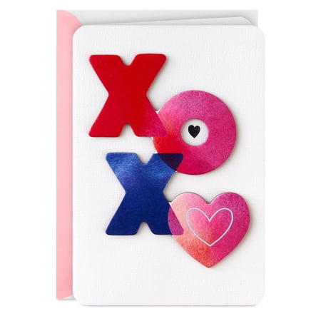 Hallmark Watercolor Valentine's Day Card (XOXO)
