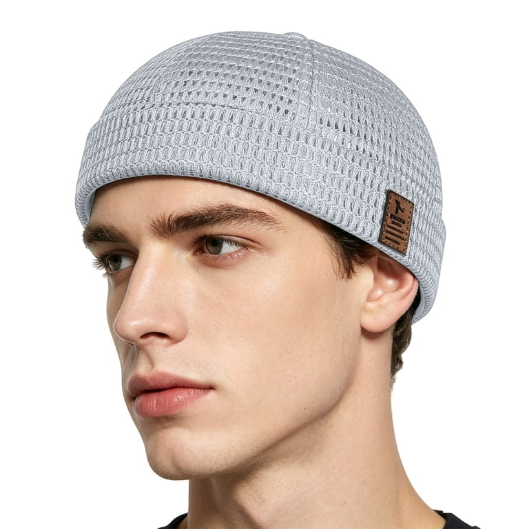 iHPH7 Breathable Mesh Docker Hat for Men Lightweight Brimless Cap