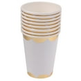 thumbnail image 2 of Paquete De Vasos Desechables De Papel Chapado En Oro 8pcs Para Cumpleaños / / Catering BLESIY Tazas de papel, 2 of 7