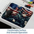 thumbnail image 6 of Flag Plants Printed Square Mousepad Desk Pad Desk Mat, 8.3x9.8 Inch, Non-Slip Rubber Bottom, Suitable for Office and Gaming, 6 of 6