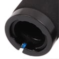 thumbnail image 2 of Poignées de guidon de vélo à double verrouillage, antidérapantes et absorbantes, en éponge, pour guidon de 2,22 cm, noires, 2 of 4