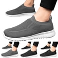 thumbnail image 5 of Sngxgn Mens Sneakers Mens Tennis Shoes Walking Shoes for Men(Grey,39), 5 of 8
