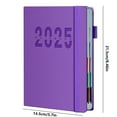 thumbnail image 2 of College Ruled Spiral Notebook, 2025 Weekly Planner Notebook Hardcover 2025 Calendar Planner With Monthly Tab 80gsm Thick Paper Daily Planner 365-day Office Plan, 2 of 6