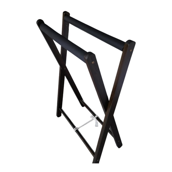 Lipstore Badminton Racquet Storage Rack Display Rack Shelf for Garages Stadium School Dark Brown