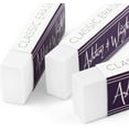 thumbnail image 2 of Ashton and Wright - Classic Eraser - Latex Free Plastic Rubber - Pack of 5 White, 2 of 4