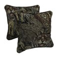 thumbnail image 1 of 18-inch Double-corded Patterned Tapestry Square Throw Pillows with Inserts (Set of 2) - Safari, 1 of 1