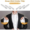 thumbnail image 3 of 3 Pairs Of Stainless Steel Collar Reinforcement, Collar Stay Shirt Collar, 3 of 5