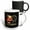 Multicolor, variant on 3drose, Image of Christmas Santa Claus Monogram- Letter A- Not Foil Embossed, 11oz Two-tone Green Mug