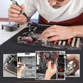 thumbnail image 4 of KAIYANG Juego de herramientas de reparación mecánica de precisión mini 115 en 1 para dispositivos electrónicos y portátiles, color blanco, 4 of 5