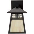 thumbnail image 2 of Cottage 1 Light Outdoor Wall Sconce In Matte Black, 2 of 5