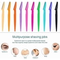 thumbnail image 4 of 10PCS Eyebrow Razors,Eyebrow Trimmer,Facial Hair Trimmer with Precision Cover for Women and Men., 4 of 7