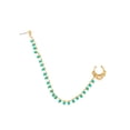 thumbnail image 3 of Anillo de nariz Yuyangstore para mujeres y niñas, piercing falso, cadena de oreja/nariz, moda decorativa Verde, 3 of 8