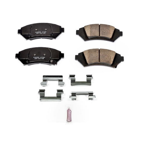 Front Brake Pad Set - Compatible with 2005 Cadillac DeVille
