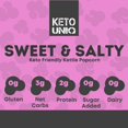thumbnail image 7 of Keto Uniq's Sweet & Salty Popcorn Keto Friendly 3 Net Carbs - 4 oz. Bag, 7 of 7
