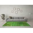 thumbnail image 3 of Ahgly Company Indoor Rectangle Oriental Green Industrial Area Rugs, 6' x 9', 3 of 4