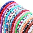 thumbnail image 2 of 350pcs 6mm redondo polímero de arcilla de arcilla Chip disco suelto espaciador hecho a mano cuentas para bricolaje fabricación de joyas pulsera, 2 of 4