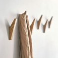 thumbnail image 1 of Gancho para abrigos de baño Ganchos de madera Ganchos de pared, Ganchos para abrigos, Ganchos de madera de caucho (juego de 6) Ganchos de pared Ganchos para colgar abrigos, Ganchos para sombreros,, 1 of 5