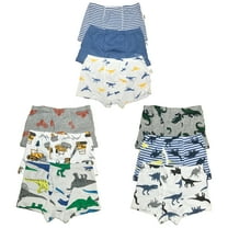 B&Q's Ultimate Comfort: PK Cotton 5-Pack Toddler Little Boys' Underwear Boxer Briefs | Sizes 4T-8T