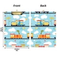 thumbnail image 5 of FORMRS Acrylic Clipboard with Low Profile Clip Standard A4 Letter Size, 12.5" x 9", Cartoon Train Pattern, 5 of 8