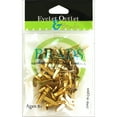 thumbnail image 1 of Eyelet Outlet Round Brads 8mm 40/Pkg-Gold, 1 of 1