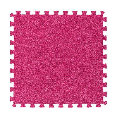Alfombrilla de espuma EVA con empalme de gamuza corta, alfombrilla de empalme libre para habitación de juguetes de bebés y niños, alfombrilla antideslizante anticaídas para gatear