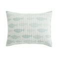 thumbnail image 2 of Levtex Home - Aqua Breeze Quilt Set - Full/Queen Quilt (88x92in.) + Two Standard Pillow Shams (26x20in.) - Coastal - Aqua and White - Reversible - Cotton Fabric, 2 of 5