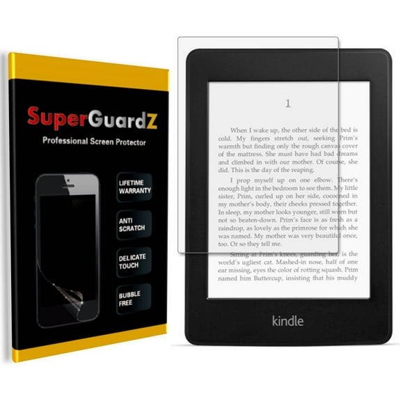 [3-Pack] For Amazon Kindle Paperwhite (3rd Gen, 2015) - SuperGuardZ Ultra Clear Screen Protector, Anti-Scratch, Anti-Bubble