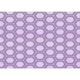 thumbnail image 1 of Ahgly Company Indoor Rectangle Patterned Purple Flower Purple Area Rugs, 5' x 8', 1 of 6
