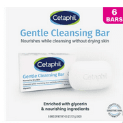 Cetaphil Gentle Cleansing Bar, 6-pack