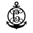 thumbnail image 6 of RealSteel Anchor Initial Monogram – Nautical Metal Wall Art (H-36), 6 of 11