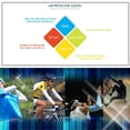 thumbnail image 3 of The Elixir Golf UV Protective Compression Arm Sleeves 6 Pairs Bundle Pack for Cycling, Golf, Tennis, Hiking, Outdoor Activities, Red, 3 of 3