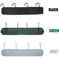 thumbnail image 4 of Housse de Protection pour Auvent Extérieur 3,5 m, Auvent de Terrasse, Abri, Housse de Rangement d'Hiver Imperméable, Housse Rétractable pour Store Enrouleur, Toile 210D, Housse de Protection pour Auvent Anti-Poussière Imperméable, Noir, 4 of 5