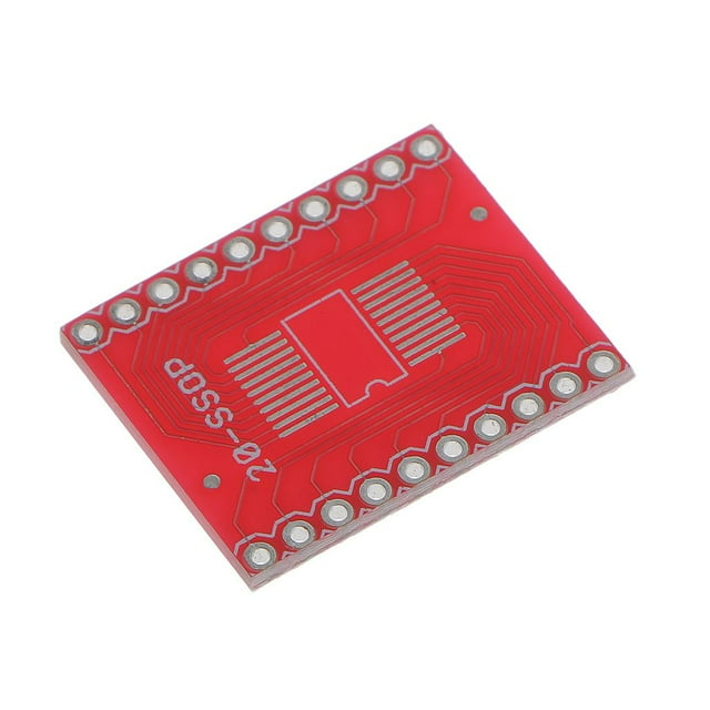 Placa Módulo Desbloqueo Adaptador de 20 Pines Sunnimix Módulo SSOP DIP