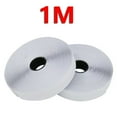 thumbnail image 1 of 5Meter Hook and Loop Fastener Scratch Tapes Magic Nylon Sticker Strip Self Adhesive Double Sided Strap for DIY Craft Accessories White 1meter 25mm Wide, 1 of 6