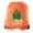 Orange, variant on Easter Basket Bags, Bulk Drawstring Backpacks, Party Favor Goody Bags for Easter - Gone Hunting