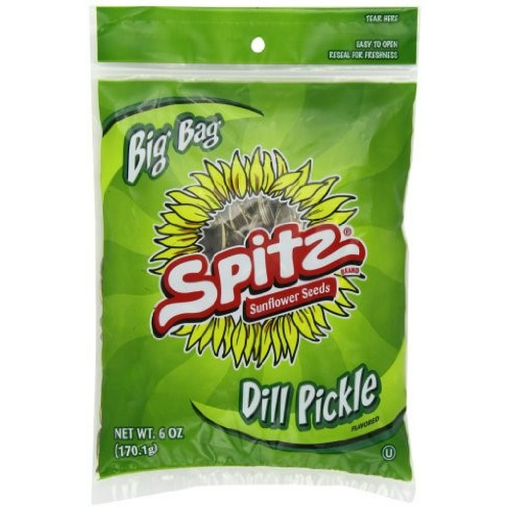 Spitz Sunflower Seeds, Dill Pickle, 6 Oz