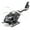 Black, variant on Anmyjuly Kids Airplane Toy,Police Helicopter Aircraft Model,Rugged and Durable,Toy Helicopters for Toddlers 3-5
