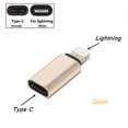 thumbnail image 1 of [PST] (2 Paquets) Adaptateur Convertisseur Connecteur USB-C Femelle vers Lightning Mâle, 1 of 3