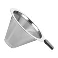 thumbnail image 2 of tamizeot Borosilicate Glass Coffee Maker Set Durable Heat Resistant Carafe Filter Pour Over Dripper Hand Brewer Funnel Style, 2 of 6