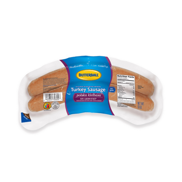 Butterball Fully Cooked Polska Kielbasa Turkey Sausage 13 Oz Walmart Com Walmart Com