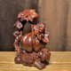thumbnail image 3 of Ebony carved pumpkin figurine, solid wood, suitable for home and office decoration, a gift symbolizing wealth and prosperity., 3 of 4