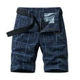 thumbnail image 3 of Owordtank Mens Comfy Cargo Shorts with Pockets Casual Summer, 3 of 3