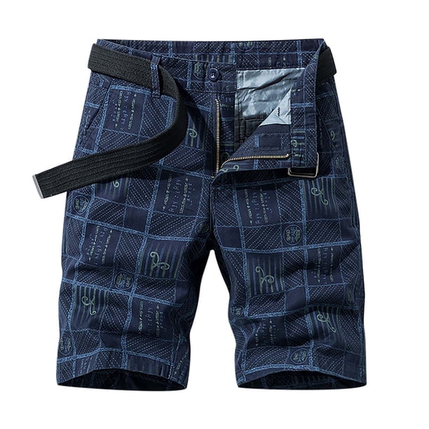 Pantalones Cortos Para Hombre Pantalones Cargo Multibolsillo Suelto Casual Pierna Recta Odeerbi ODB158826