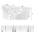thumbnail image 2 of Outdoor Transparent Clear Dog Rain Coat PVC Pet Rain Suit Puppy Jacket M, 2 of 8