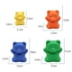 thumbnail image 3 of Juguetes educativos con forma de oso para contar pesos de arcoíris, material didáctico para educación temprana Montessori para niños, clasificación de colores para jardín infantil, 3 of 4