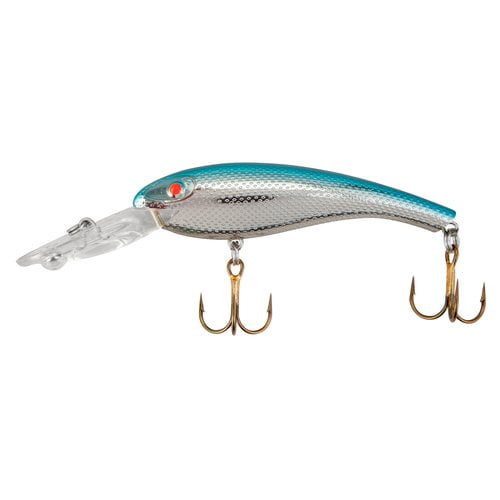 Cotton Cordell Wally Diver Fishing Lure - Chrome Blue/Black - 2 1/2 in