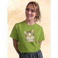 thumbnail image 2 of Doubtful Kitten T-Shirt Women -Kayomi Harai Designs, Female XX-Large, 2 of 4