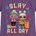thumbnail image 3 of Lol Surprise! - Slay All Day - Toddler & Youth Girls Short Sleeve Graphic T-Shirt, 3 of 5
